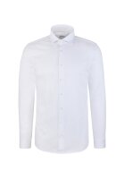 Seidensticker Regular Fit langarm Jerseyhemd, weiß