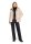 Gil Bret Damen Wollstoff Teddy Jacke mit Kapuze, beige