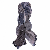 Camel Active Gewebter Schal/Tuch aus 100% Baumwolle,...