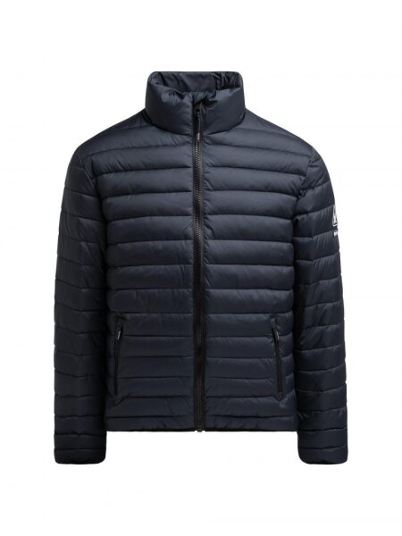 Gaastra Herren Steppjacke mit Rubber Patches, dunkelblau