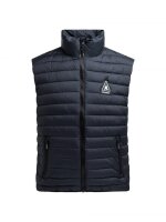 Gaastra Herren Steppweste mit Logo-Details, dunkelblau