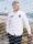 Gaastra Strukturiertes Herren Langarmhemd mit Logo-Stickerei, weiß