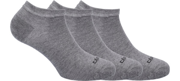 CMP Sneakersocken mit Bambus 3er Pack, grau