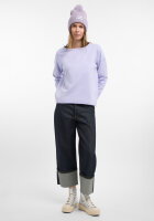ELBSAND Damen langarm Sweatshirt Riane Lilac Frost