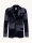 A Fish Named Fred Sakko Blazer Patchwork marine blau
