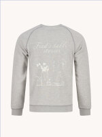 A Fish Named Fred Sweatshirt Rundhals "table stories" grau