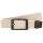 LINDENMANN Wende-Textilgürtel beige, weiß