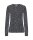 TIMEZONE Damen Mesh Langarm Shirt Printed, jet black muster