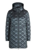 Gil Bret Damen Daunen Winter Mantel mit Kapuze, blau