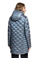 Gil Bret Damen Daunen Winter Mantel mit Kapuze, blau