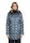 Gil Bret Damen Daunen Winter Mantel mit Kapuze, blau