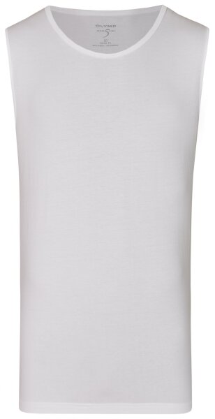 OLYMP Shirt / Tank Top weiß M