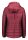 Gil Bret kurze Damen Windjacke gesteppt mit Kapuze, dunkelrot schwarz