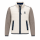 Gaastra Herren Fleecejacke im Materialmix  mit Tape-Details, beige