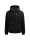 Gaastra Herren Softshelljacke mit Steppkapuze, schwarz