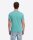 TIMEZONE Herren Kurzarm T-Shirt uni Ripped Basic pool green