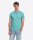 TIMEZONE Herren Kurzarm T-Shirt uni Ripped Basic pool green