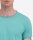 TIMEZONE Herren Kurzarm T-Shirt uni Ripped Basic pool green