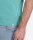 TIMEZONE Herren Kurzarm T-Shirt uni Ripped Basic pool green