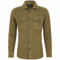 Mode Monte Carlo Herren Overshirt Hemd Jacke Kent-Kragen,...
