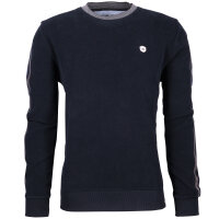 Mode Monte Carlo Herren Sweatshirt Rundhals, Marine