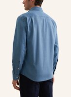 Seidensticker Regular Fit langarm Denimhemd, blau