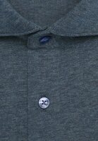Seidensticker Regular Fit langarm Jerseyhemd, powder blue blau