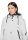 AMBER & JUNE kurze Damen Winterkjacke mit Kapuze, hellgrau