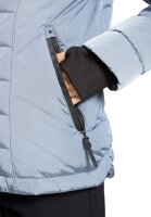 Gil Bret Damen Winter Steppjacke mit Kapuze, blau