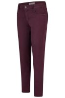 ANNA MONTANA Damen Hose "Angelika Slim Fit", bordeaux rot