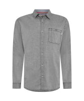 TIMEZONE Herren Langarm Hemd, grau