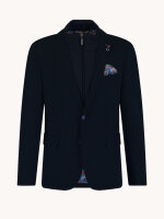 A Fish Named Fred Sakko Blazer mit Einsatz, navy blau