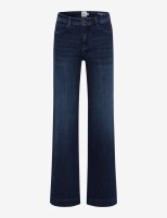 BRAX Damen Jeans Hose used dark blue Style MAINE
