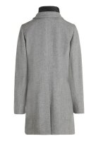 Gil Bret Damen Fischgrat Wollstoff Jacke mit Einsatz, grau