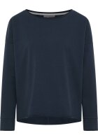 ELBSAND Damen langarm Sweatshirt Riane, Coldwater blau