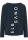 ELBSAND Damen langarm Sweatshirt Riane, Coldwater blau