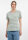 ELBSAND Damen kurzarm streifen Shirt Uumi, Silt Green