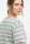 ELBSAND Damen kurzarm streifen Shirt Uumi, Silt Green