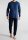 TOM TAILOR Herren Schlafanzug Pyjama dunkel blau Ringel, Bündchen