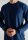 TOM TAILOR Herren Schlafanzug Pyjama dunkel blau Ringel, Bündchen
