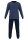 TOM TAILOR Herren Schlafanzug Pyjama dunkel blau Ringel, Bündchen