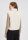 COVERED Damen Plüsch Weste CLEO mit Stehkragen, beige