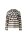 Miss Lagotte Damen Pullover mit Stehkragen gemustert, beige braun