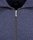 RAGMAN Herren Sweatjacke mit Stehkragen, blau