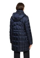Gil Bret Damen Winter Steppjacke mit Kapuze, Dunkelblau