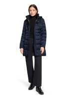 Gil Bret Damen Winter Steppjacke mit Kapuze, Dunkelblau