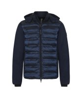PIERRE CARDIN Herren Winter Jacke mit Kapuze, salute blau