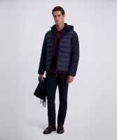 PIERRE CARDIN Herren Winter Jacke mit Kapuze, salute blau