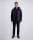 PIERRE CARDIN Herren Winter Jacke mit Kapuze, salute blau