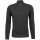 Mode Monte Carlo Herren Strickjacke mit Stehbund und Zip, Anthrazit
